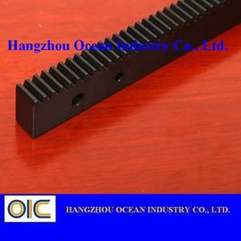 China CNC maschinell bearbeitete lärmarme Zahnstange des Quadrat-M3 mit und ohne Loch fournisseur