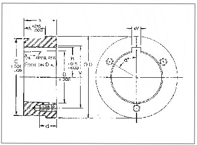 Stahlnaben für Spalten-Verjüngungs-Buchsen HG1 HH1 HCH1 HP1 HCP1 HP2 HB1 HB2 HQ1 HCQ1 HQ2 HR1 HR2 HS1 HS2 HU0 HU1 HU2 HW1