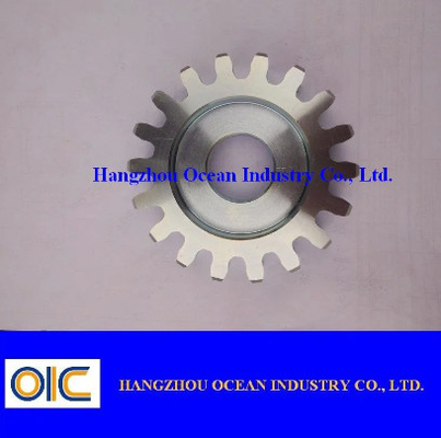 China Galvanisiertes Schiebetriebe mit 20 mm Abstand und 10 mm Zahn für das M4-Modul fournisseur