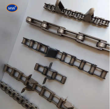 2 Zoll Breite PVC/PP/SUS Material Vorbehandlung Förderketten für PP/PVC Booth Anwendungen fournisseur