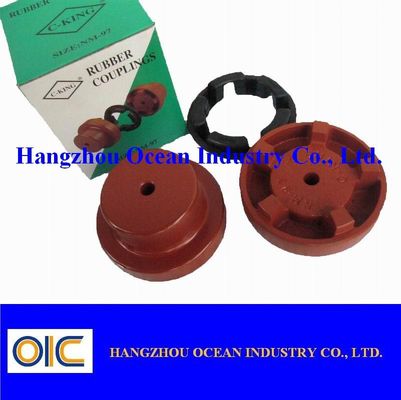 Flankenstarre Kupplungen für 25 mm Wellen Durchmesser in Stahlmaterial fournisseur