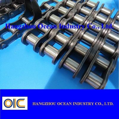 Pitch 1 quarter Inch Power Transmission Chains Oil Lubrication Width 1 eighth Inch Engineered to Minimize Wear and Tear fournisseur
