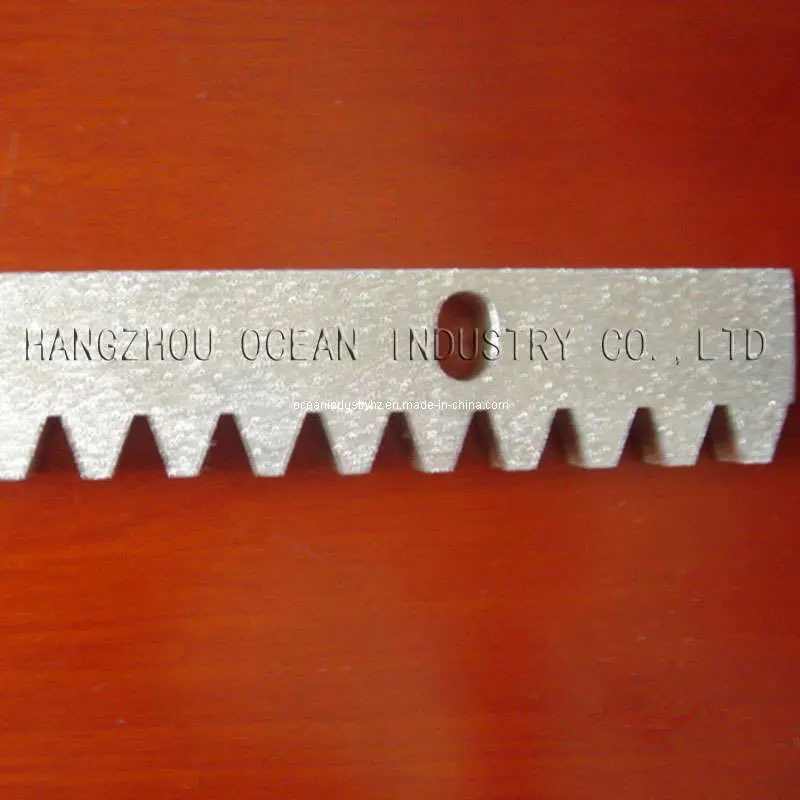 CNC bearbeitete Stahlzahnstange maschinell